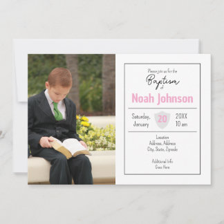 Baptism Invitation