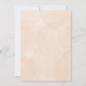 Baptism invitation card with a rustic theme  (Dos)