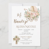 Baptism Invitation in Spanish Boho (Devant)