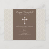 BAPTISM INVITATION :: oh si beau 1 (Devant)