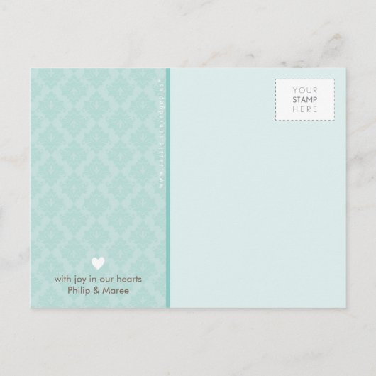 BAPTISM INVITATION :: oh si beau 4 (Dos)