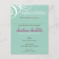 BAPTISM INVITATION :: vogue design 2