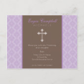 BAPTISM INVITE: oh zo mooi 7 Uitnodiging Briefkaart (Voorkant)