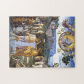 Baptism Of Christ Sistine Chapel - Pietro Perugino Legpuzzel (Horizontaal)