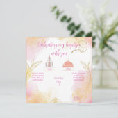 Baptism or Communion invitation  (Debout devant)