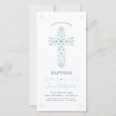 Baptism Uitnodiging - Aangepast uitnodigen voor jo (Voorkant)