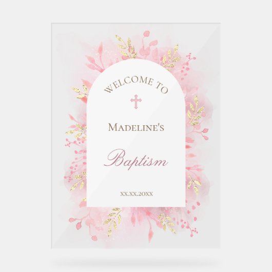 Baptism welcome (Recto)