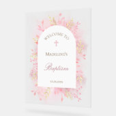Baptism welcome acryl bord (Hoek)