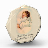 Baptismal  Baby Meisje Angel Fotoblokken (Links)