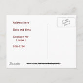 Baptisme Aankondigingskaart (Achterkant)