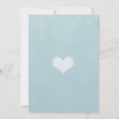 Baptisme | Angel Monogram Kaart (Achterkant)