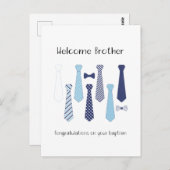 Baptisme cadeau voor JW broers Briefkaart (Voorkant / Achterkant)