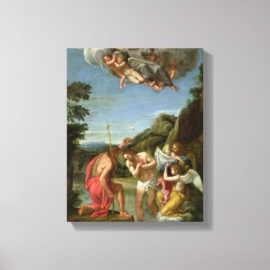 Baptisme Canvas Afdruk (Voorkant)