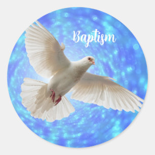 Baptisme Dove Stickers
