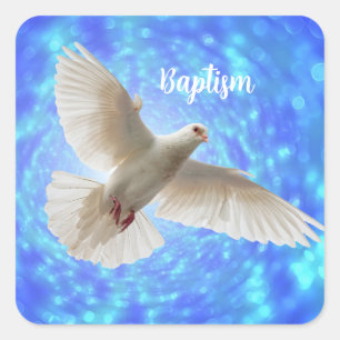 Baptisme Dove Stickers