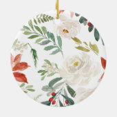 Baptisme Faith Date Kerstmis Ornament (Achterkant)