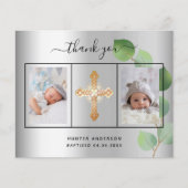 Baptisme foto Silver Eucalyptus bedankt! (Voorkant)