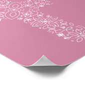 Baptisme - Gepersonaliseerd afdrukken met bijbelwa Poster (Hoek)