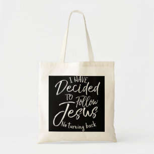 Baptisme Gift dat ik heb besloten Jezus nr. Tur te Tote Bag