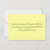 BAPTISME-INVITATIE KAART (Achterkant)