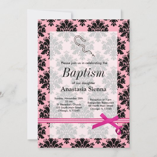 Baptisme Kaart (Voorkant)