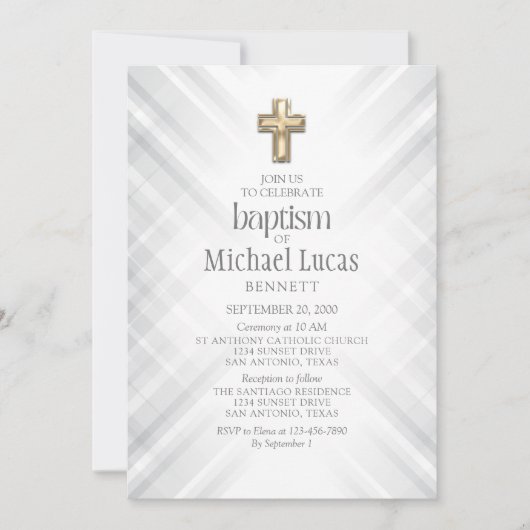 Baptisme Kaart (Voorkant)