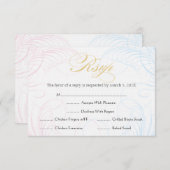 Baptisme of RSVP van de eerste gemeenschap  | Blau (Voorkant / Achterkant)