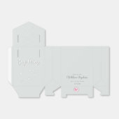 Baptisme Rosary op Powds Blue Bedankdoosjes (Uitgevouwen)