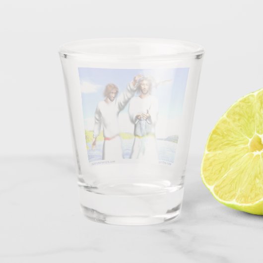 Baptisme Shot Glas (Achterkant)
