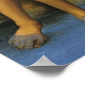 Baptisme van Christus door Pietro Perugino Poster (Hoek)