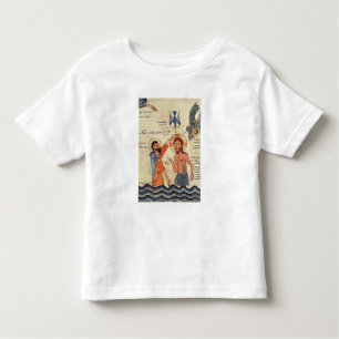 Baptisme van Christus uit een evangelie Kinder Shirts