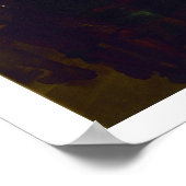 Baptisme van Pocahontas  Art Print Poster (Hoek)