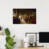 Baptisme van Pocahontas  Art Print Poster (Thuiskantoor)