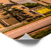 Baptistische kerk van Windsor, Nova Scotia HDR. Poster (Hoek)