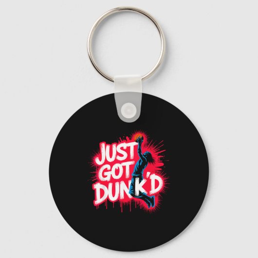 Baptized Jesus Just Got Dunked Baptism  Sleutelhanger (Voorkant)