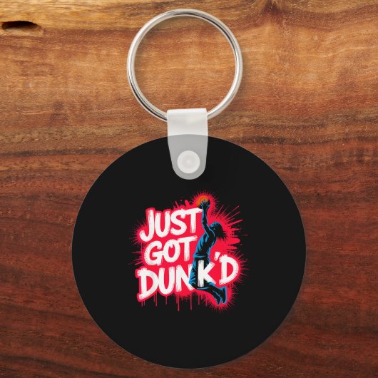 Baptized Jesus Just Got Dunked Baptism  Sleutelhanger (Voorkant)