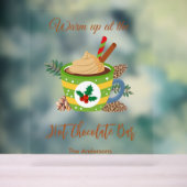 Bar à chocolat au cacao chaud de Noël (Neutre)