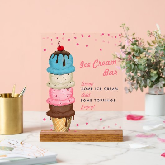 Bar à glace d'été Fête des mariées (Mariage)