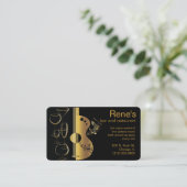 bar à musique carte de visite (Debout devant)