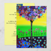 BAR À VIE MITZVAH INVITATION (Devant / Derrière)