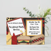 Bar B Q Invitations de la partie de pique-nique Fa (Debout devant)