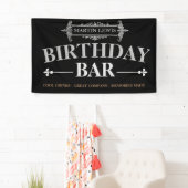 bar bannière événement d'anniversaire (En situation)