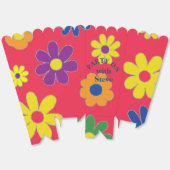 Bar Bat Mitzvah Flowers Bedankdoosjes (Ongevouwen)