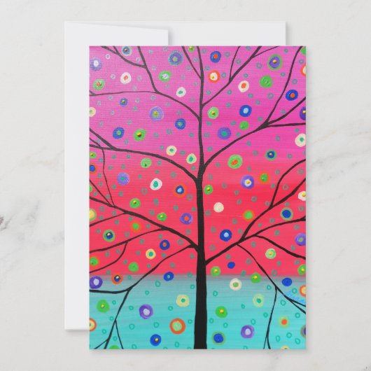 Bar Bat Mitzvah Invitaties Kaart (Voorkant)