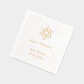 Bar / Bat mitzvah Jewish Star (Gauche)