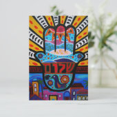 Bar Bat Mitzvah RSVP (Staand voorkant)