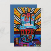 Bar Bat Mitzvah RSVP (Voorkant / Achterkant)
