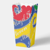 Bar Bat Mitzvah Swirls Bedankdoosjes (Voorkant)