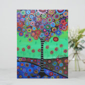 Bar Bat mitzvah TREE DES invitations LIFE (Debout devant)