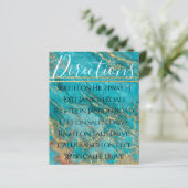 Bar Bat Mitzvah uit deze World Direction Card (Staand voorkant)